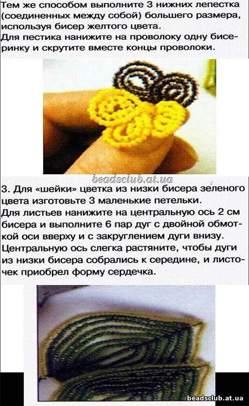 схема анютины глазки